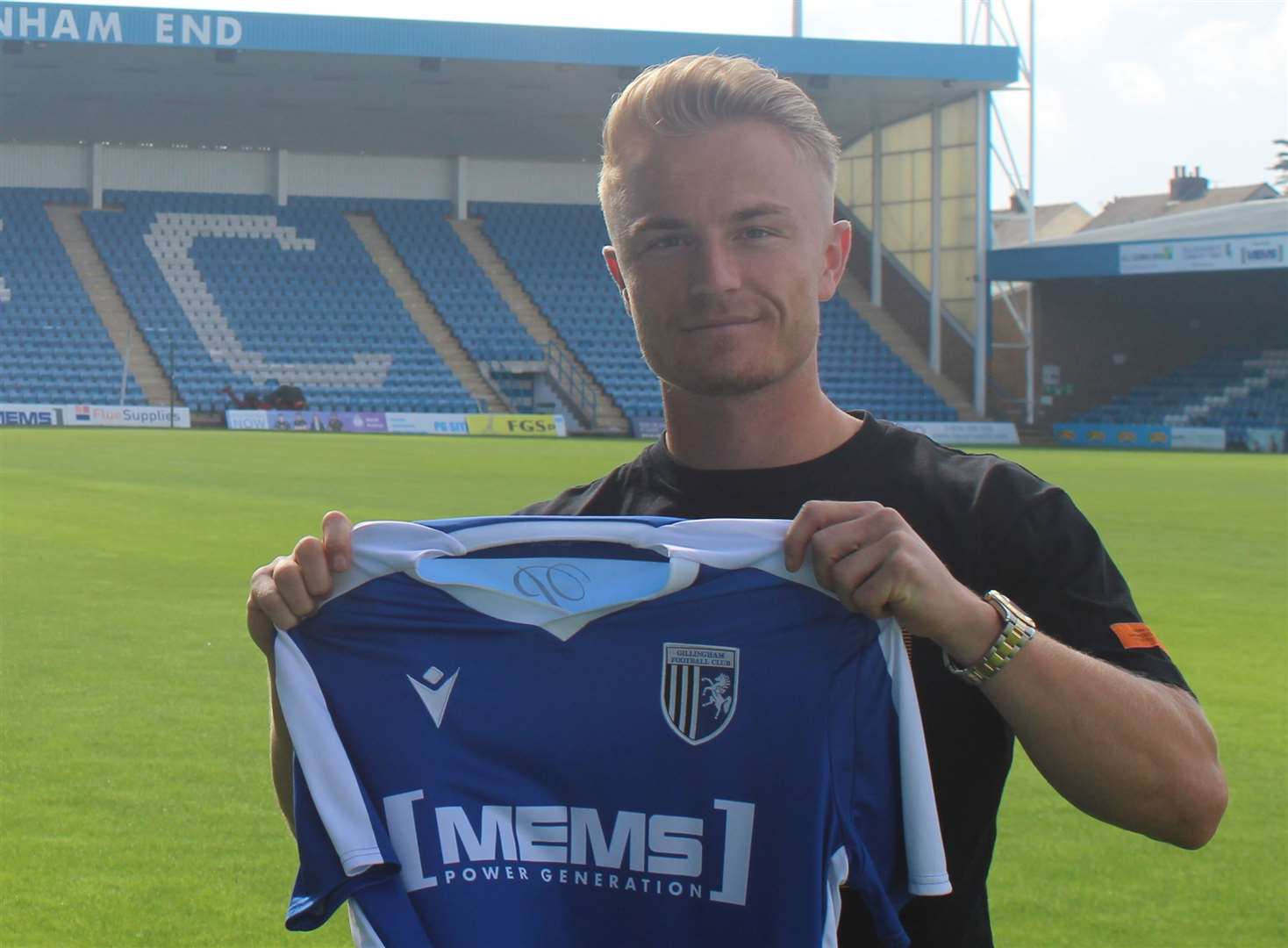 New Gillingham signing Kyle Dempsey will captain the side this season (42213856)
