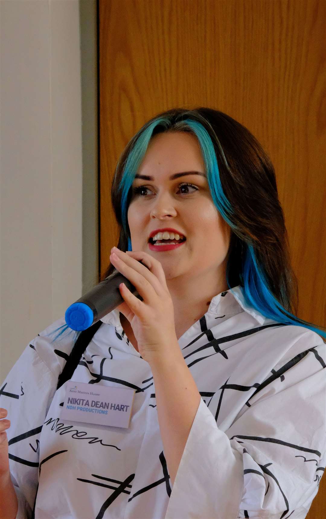 Entrepenuer Nikita Dean-Hart, 26, spoke at the opening and said the space is "desperately needed" in the Isle of Sheppey. Picture: Launch It Kent