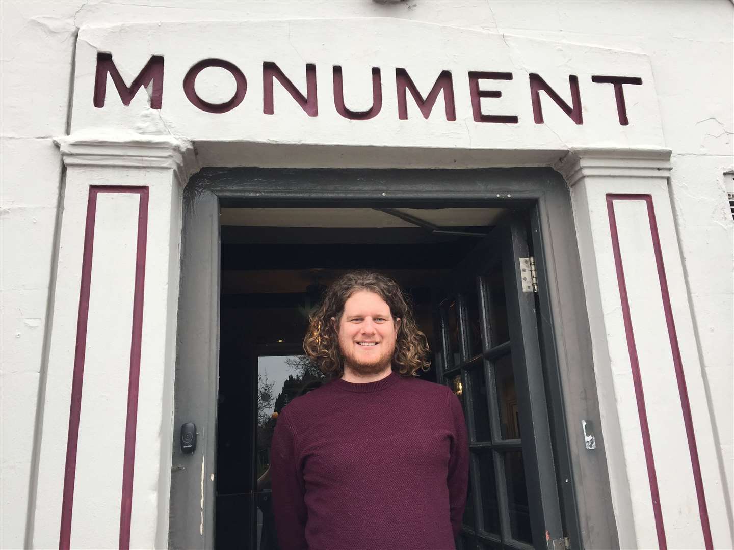 Sam Holden is looking forward to reopening The Monument