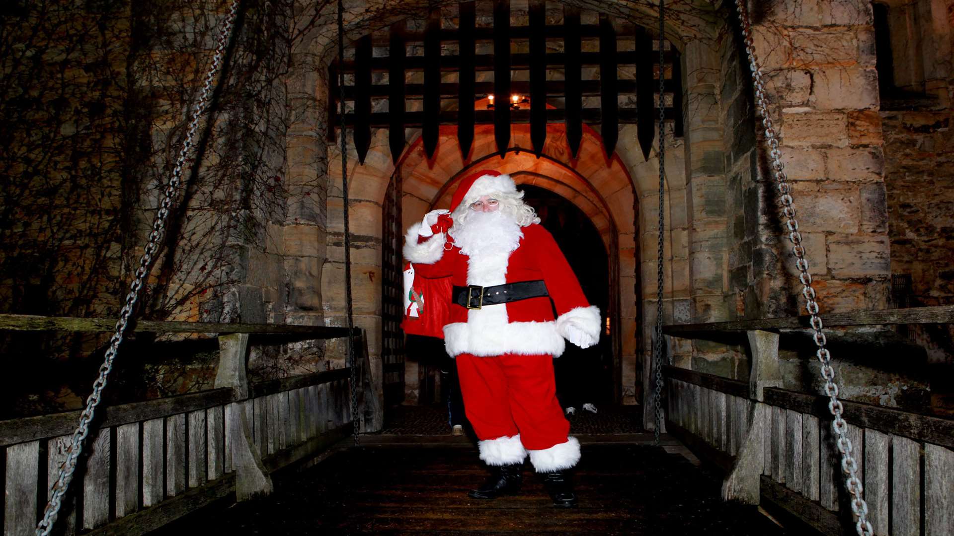 Santa's arrived at Hever Castle