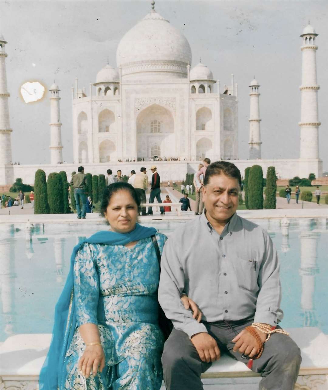 Surinder Singh and wife Harbinder Kaur. Picture: Amar Singh Kharaud