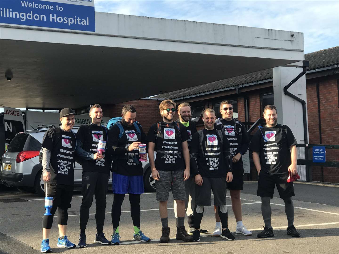 The team at the Hillingdon Hospital in Uxbridge