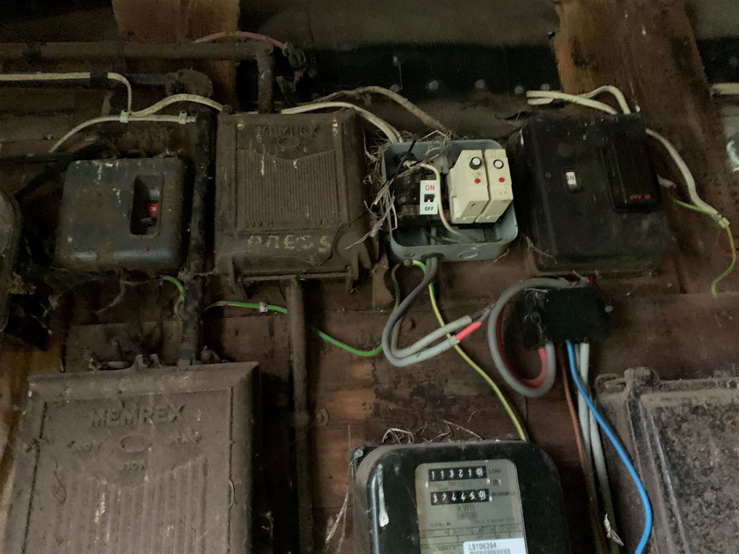 Exposed electrics at the farm was one of many issues