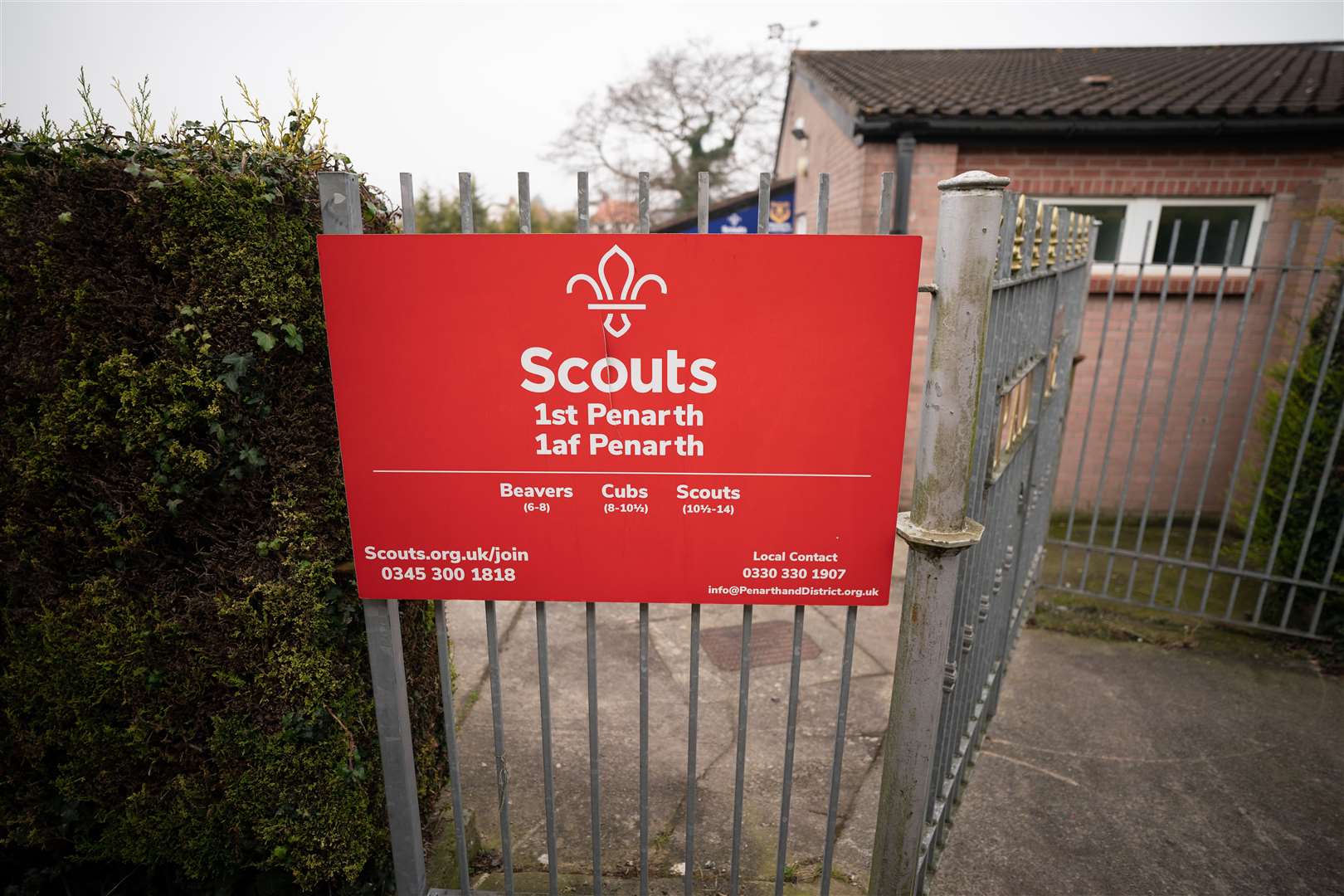 Penarth and District Scouts Association (PADSAC) activity centre in Penarth where Phillip Perks, 55, from Dinas Powys, South Wales, was a Scout leader for 20 years (Ben Birchall/PA)