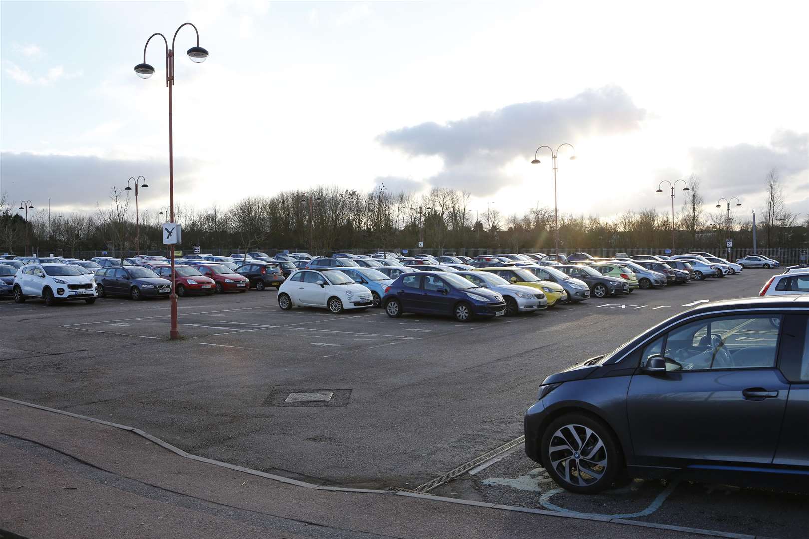 The current car park offers 600 spaces