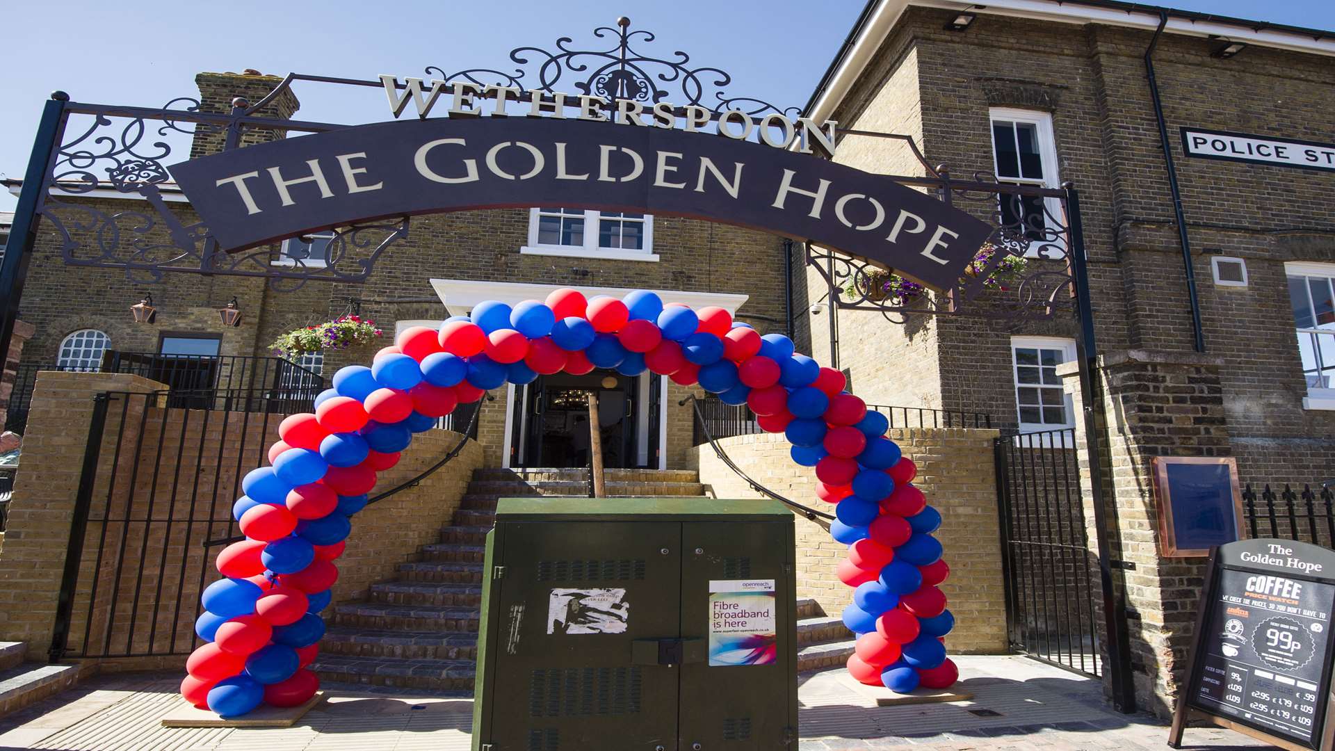The Golden Hope, the second branch of Wetherspoon to open in Sittingbourne