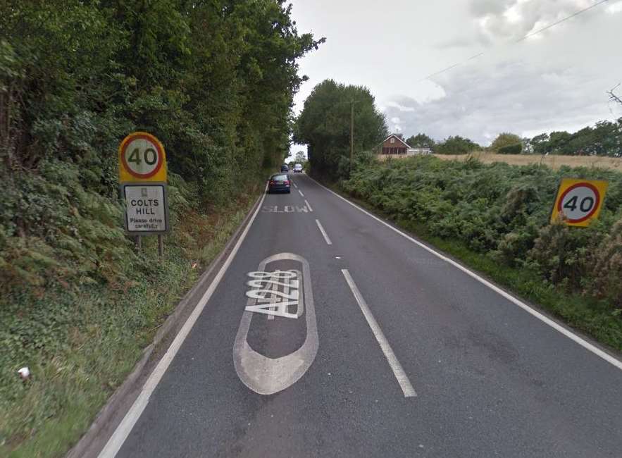 The crash happened on the A228 Maidstone Road. Picture: Google Street View