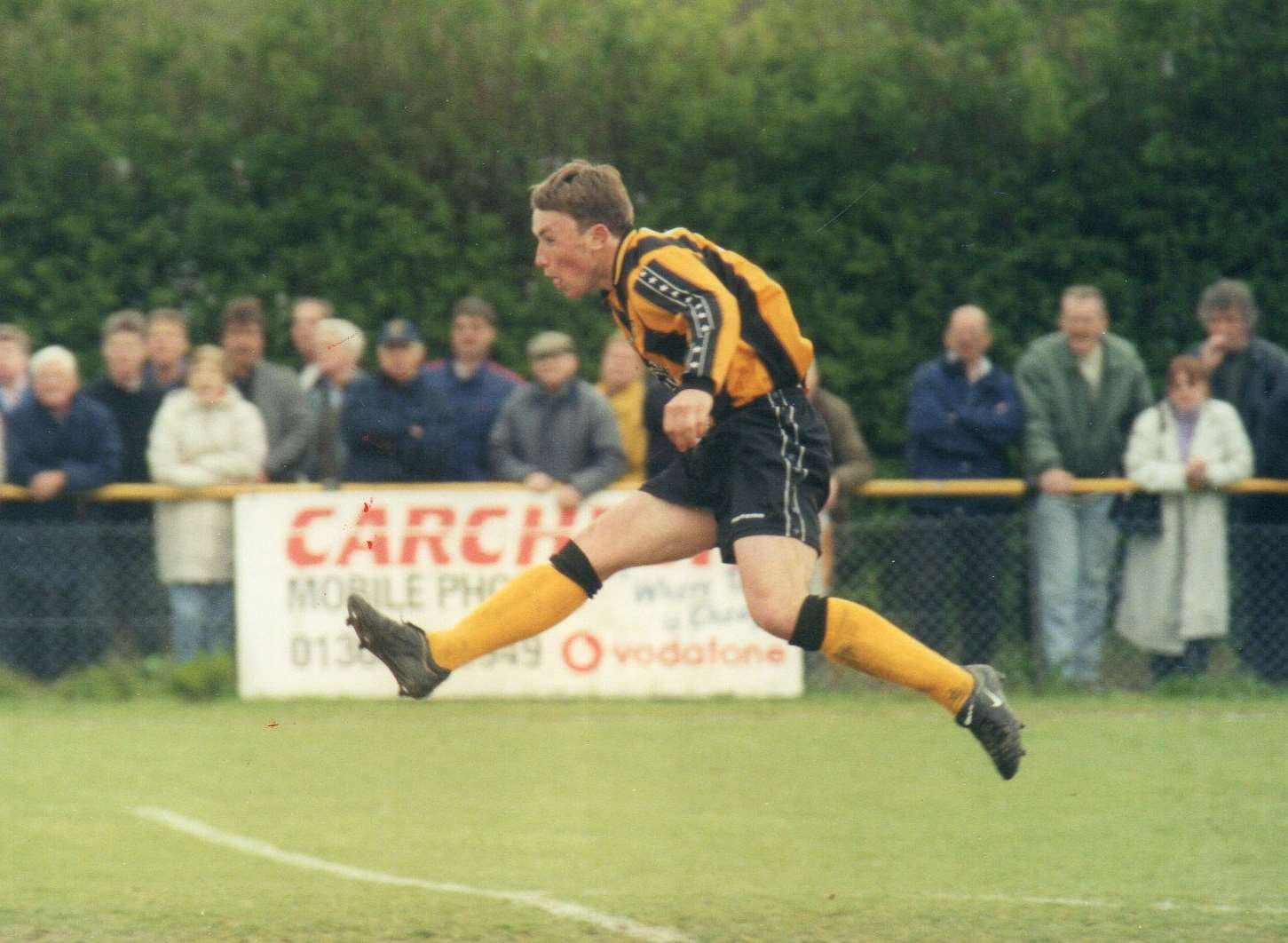 Jimmy Dryden is Folkestone Invicta's all-time leading scorer with 141 goals
