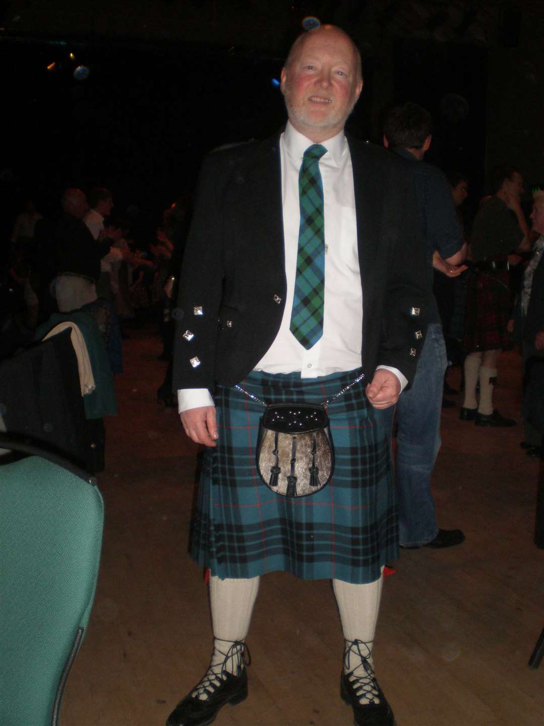 Proud Scot Martin pictured in 2011