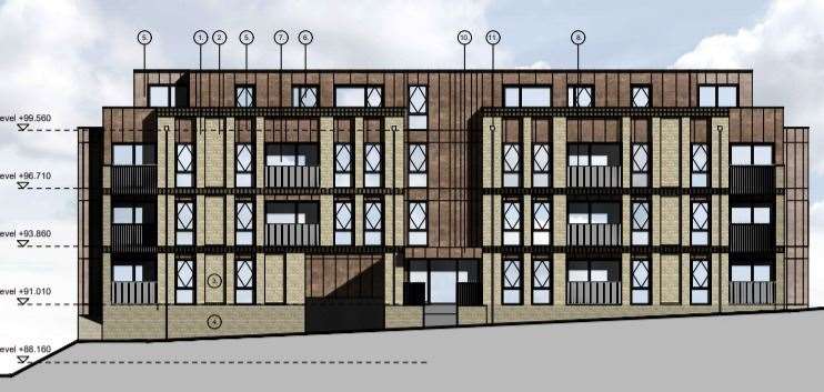 How the flats on Upper Grosvenor Road in Tunbridge Wells could look according to plans submitted by developers