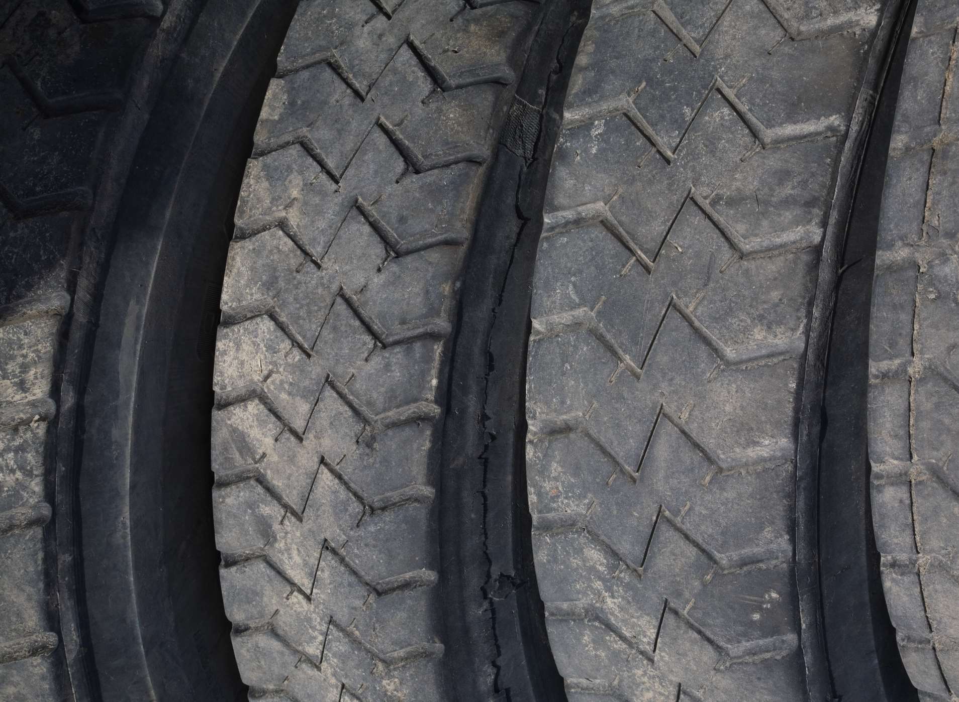 The migrants were found hiding in tyres in the back of the van. Stock image.