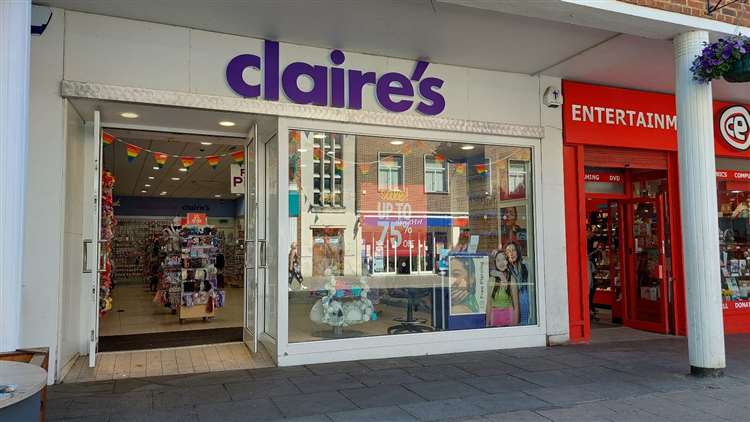 Claire's in Canterbury high to close be replaced by Chopstix noodle bar