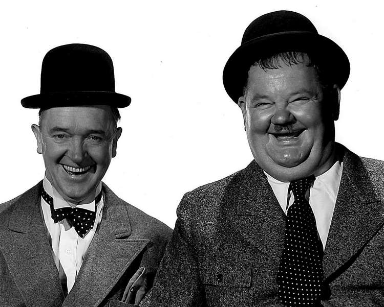 Comedy legends Laurel & Hardy
