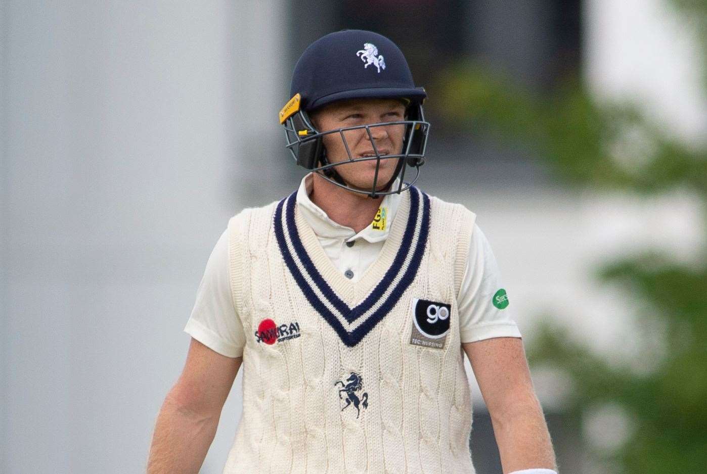 Sam Billings returns for Kent duty following his return from India Picture: Ady Kerry