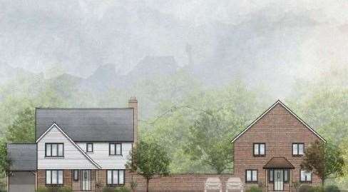 Hawkinge town councillors say they have no objections “in principle” to the proposals. Picture: Kent Design Studio