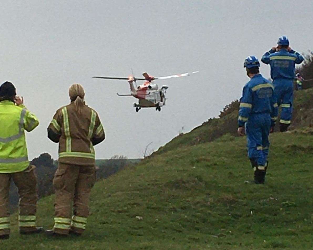 The Coastguard was called. Picture: Fleur Thorogood