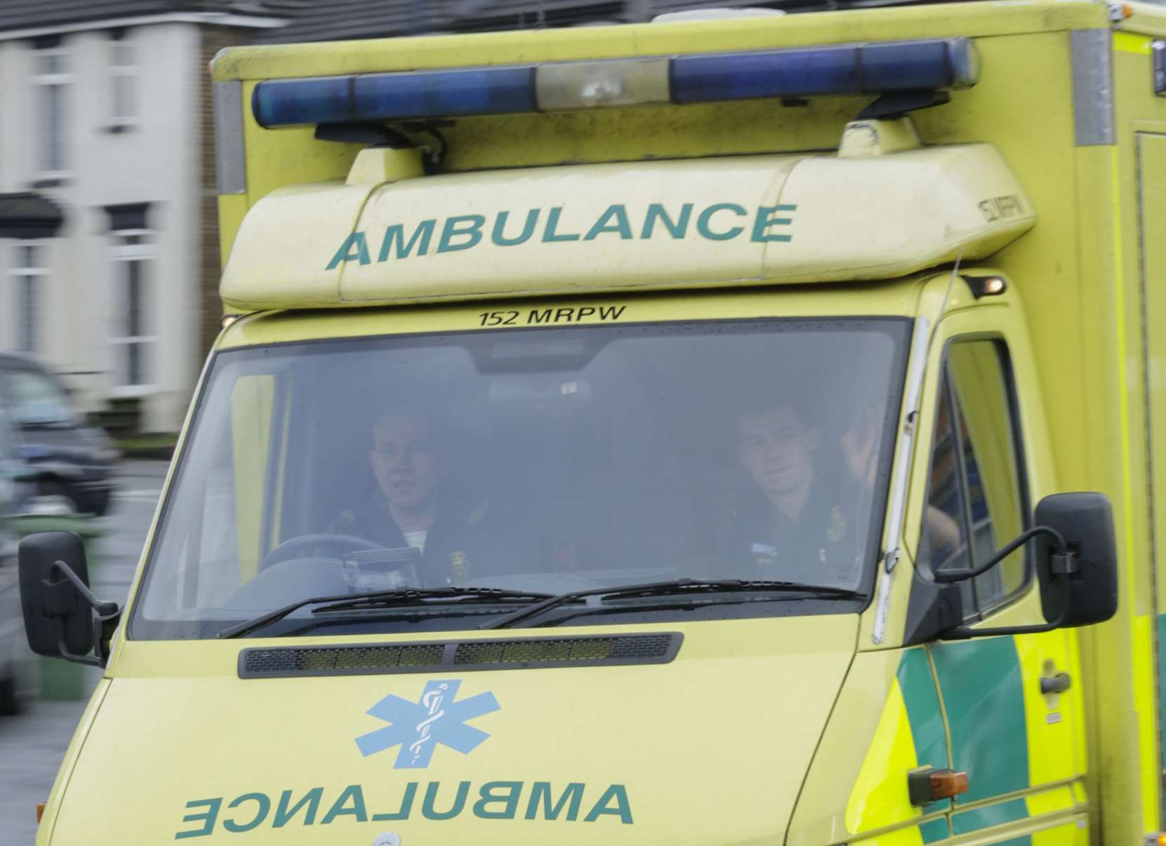 An ambulance. Stock picture