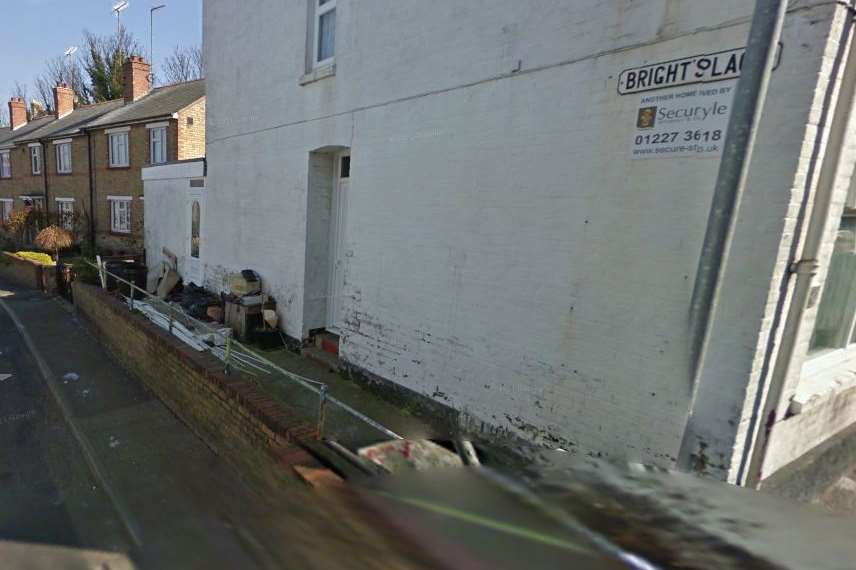The incident happened in Brights Place, Ramsgate. Picture: Google Street View.