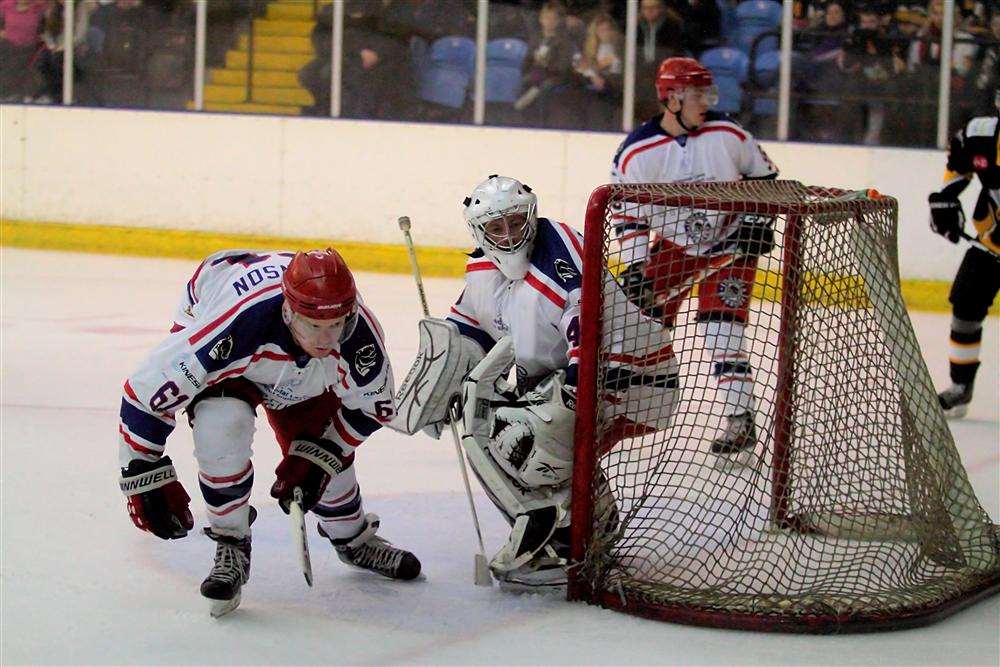 Invicta Dynamos in action during their 3-2 win over Chelmsford. Picture: Dave Trevallion