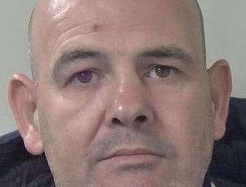 Peter Line has been jailed for almost four years. Picture: Kent Police