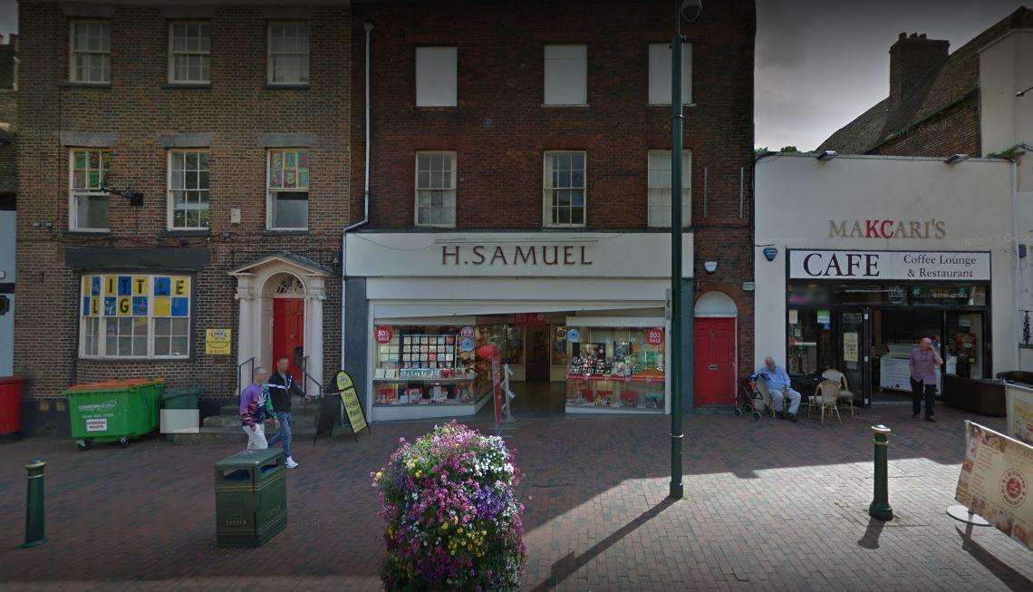 H Samuel has been in Sittingbourne High Street for more than 18 years