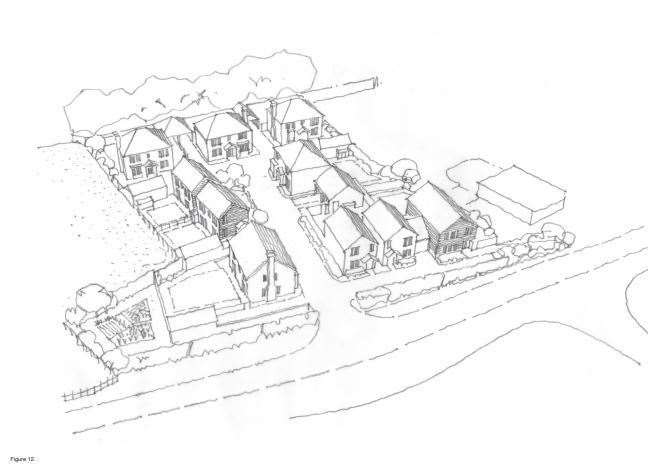 The site plan for the Westbere project. Picture: Forge Design Studio/Iceni Projects