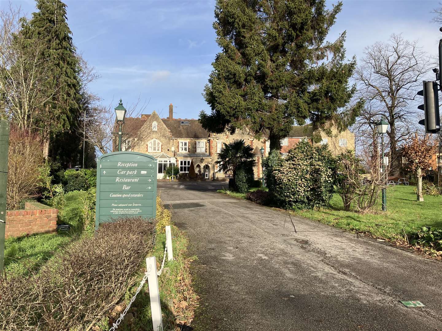 Larkfield Priory Hotel is currently closed for refurbishment