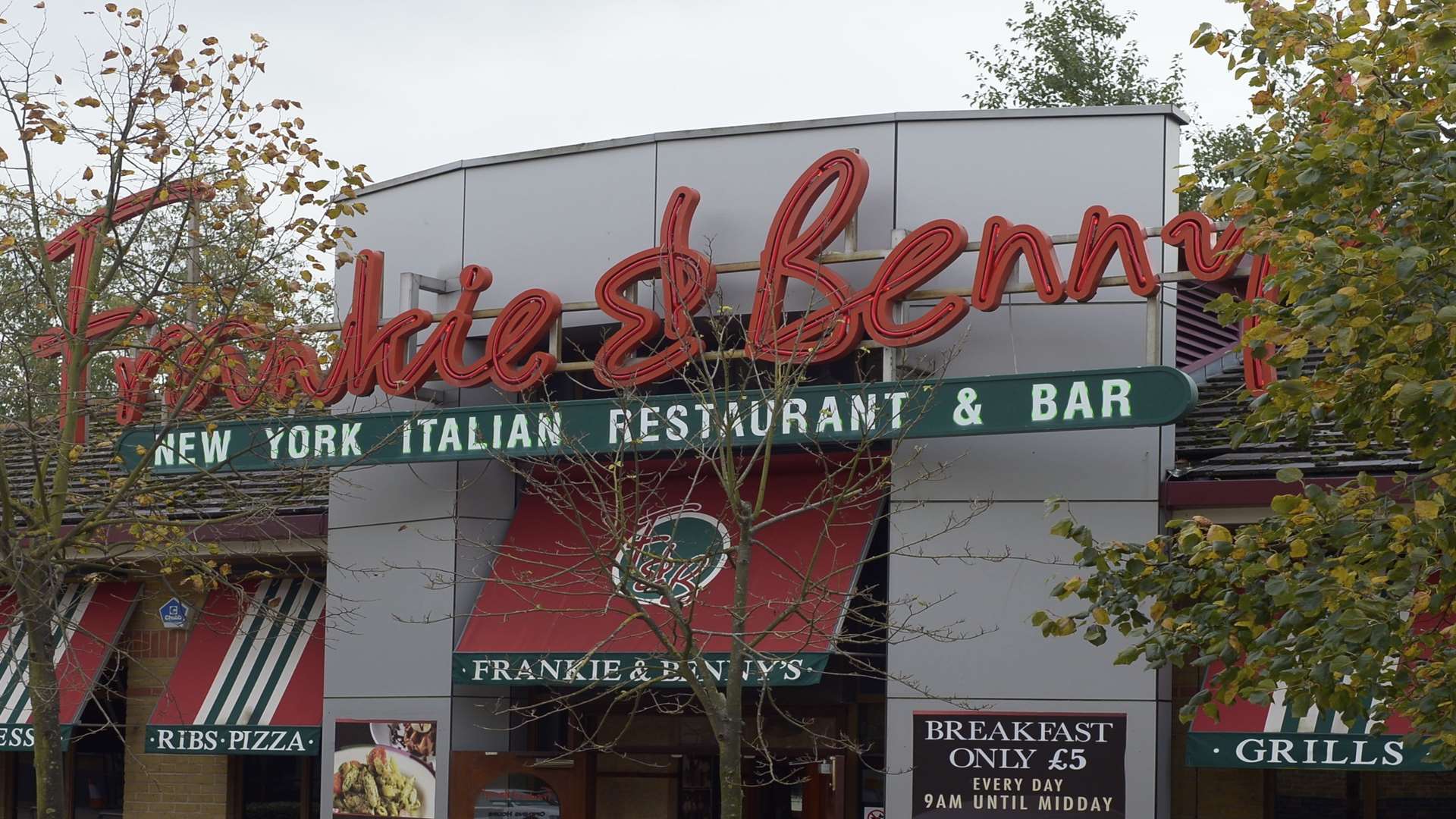 Frankie and Benny's have several outlets in Kent