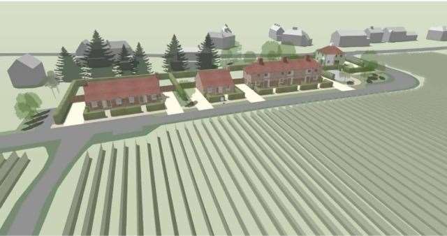 Gold Property wanted to build seven homes at the vineyard in Lamberhurst Photo: Gold Property Ltd