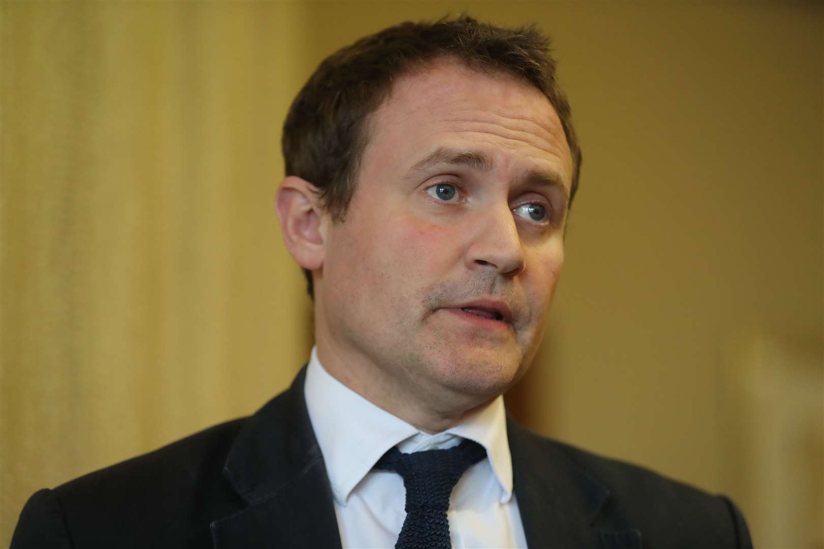 Senior Tory MP Tom Tugendhat said he was awaiting the results of Boris Johnson’s No 10 ‘reset’ (Niall Carson/PA)