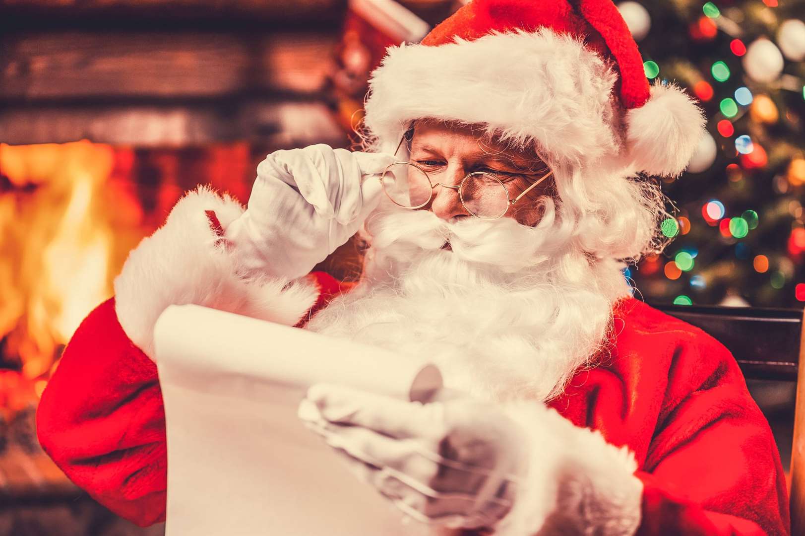 Children will be able to meet and take pictures with Santa in Lockmeadow. Stock image