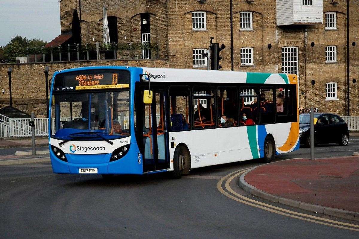 A Stagecoach bus. Picture: Martin Smith/Stagecoach