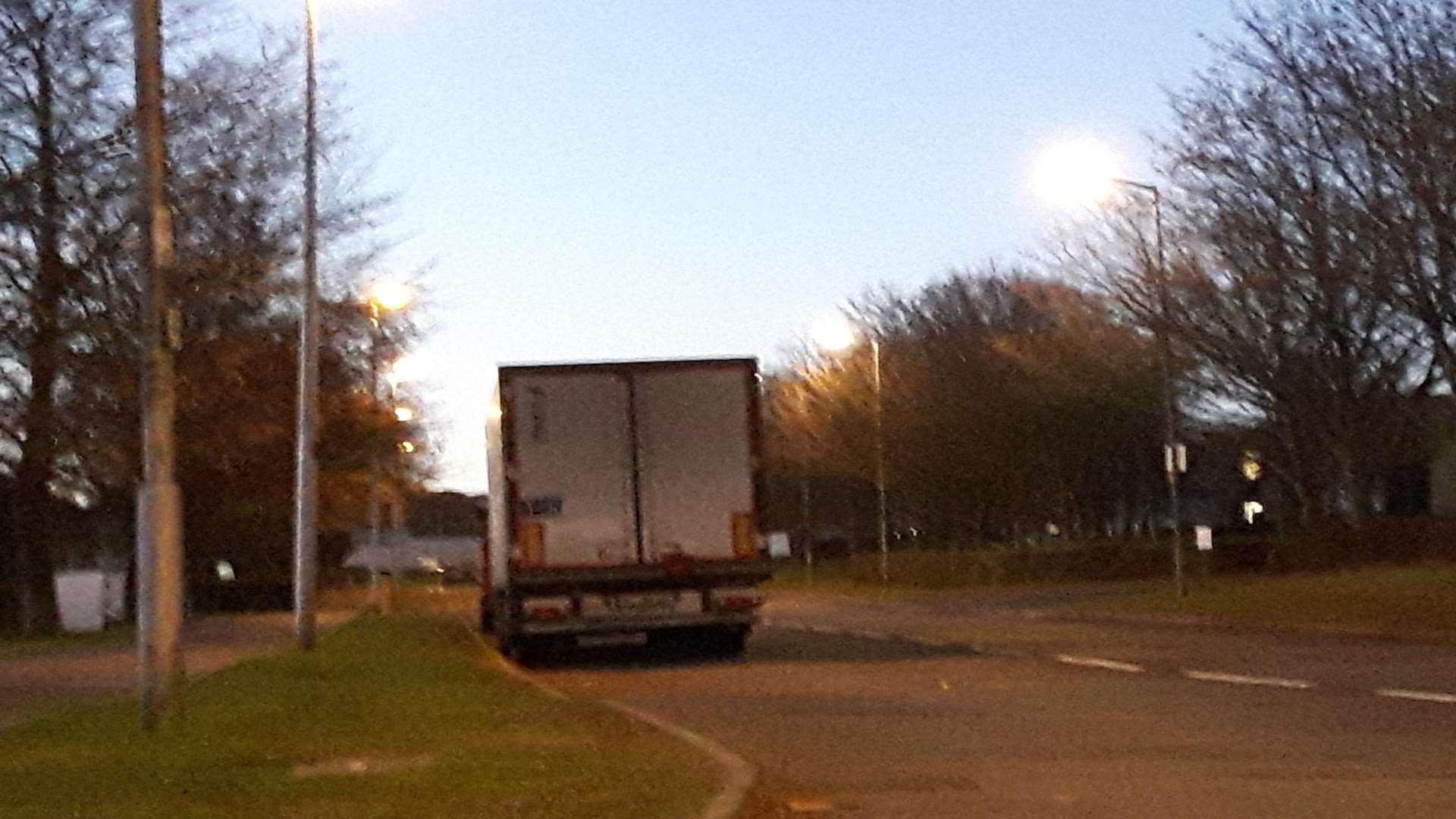 Hundreds of lorry drivers have been fined for parking illegally in Medway