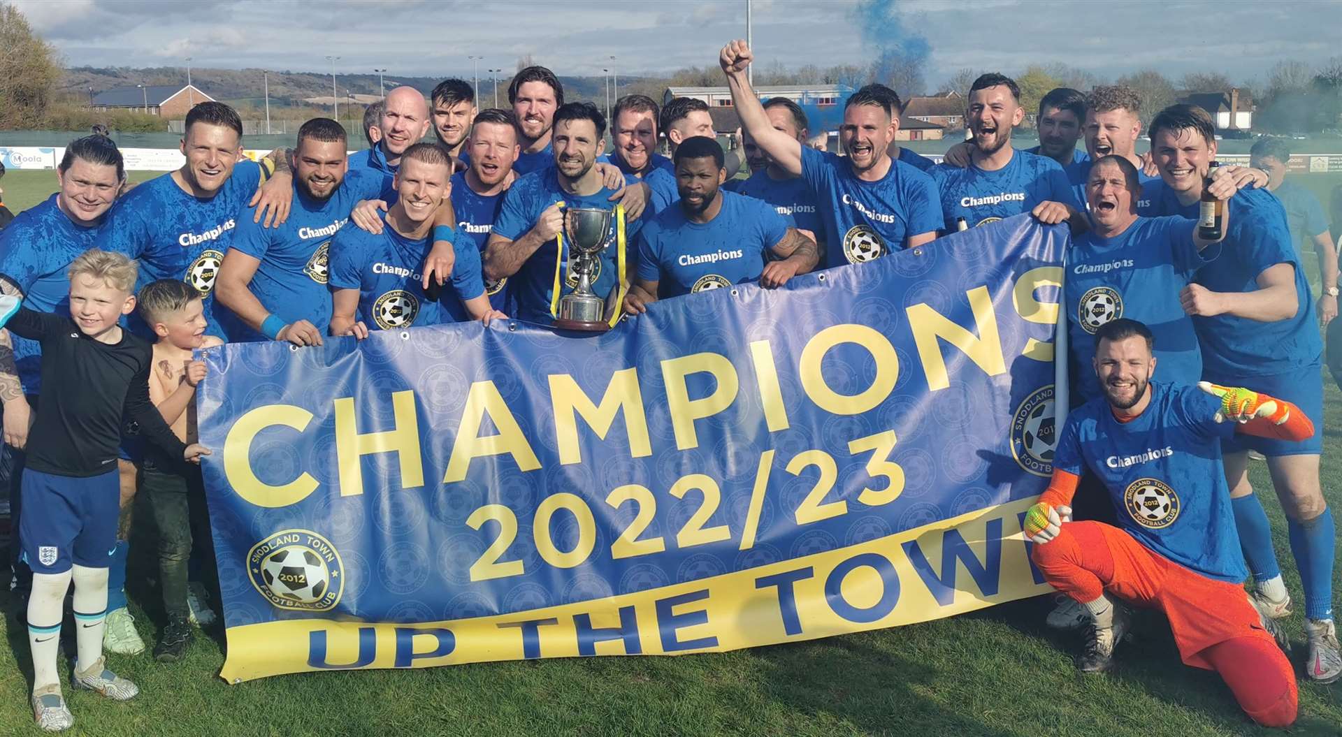 Snodland Town won the Southern Counties East Division 1 title on Saturday. (63448971)