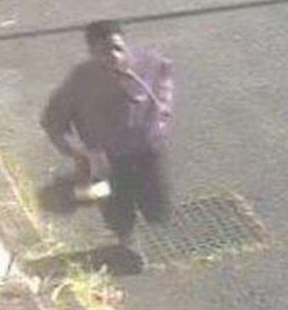 The man police want to speak to about shop robbery