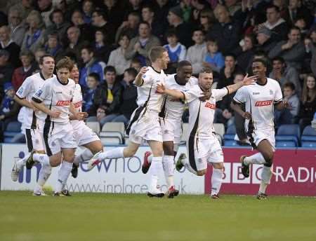 Dover win at Gillingham