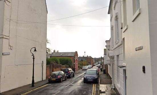 A cat has died in a house fire in New Street, St Dunstan's, Canterbury. Picture: Google
