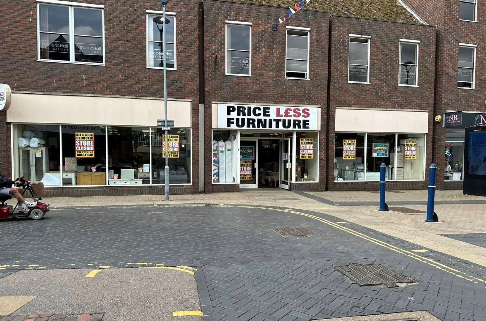 The Price Less Furniture store in Dover is set to close on July 31. Picture: David Joseph Wright