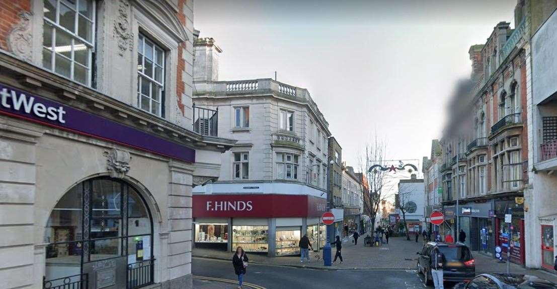 The attack happened at the junction of Hardres Street. Picture: Google