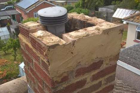 How the rogue builders destroyed a pensioner's chimney