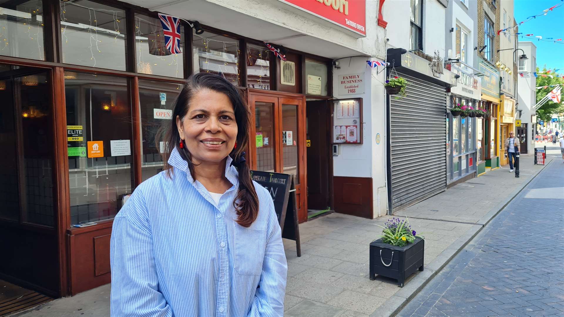 Mayor of Ramsgate and Indian restaurant owner Raushan Ara