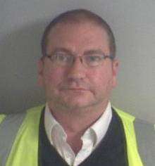 Mark Knight, jailed for stealing from G4S depot in Maidstone.