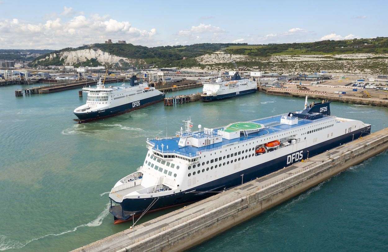 DFDS expects a surge in demand. Picture: DFDS