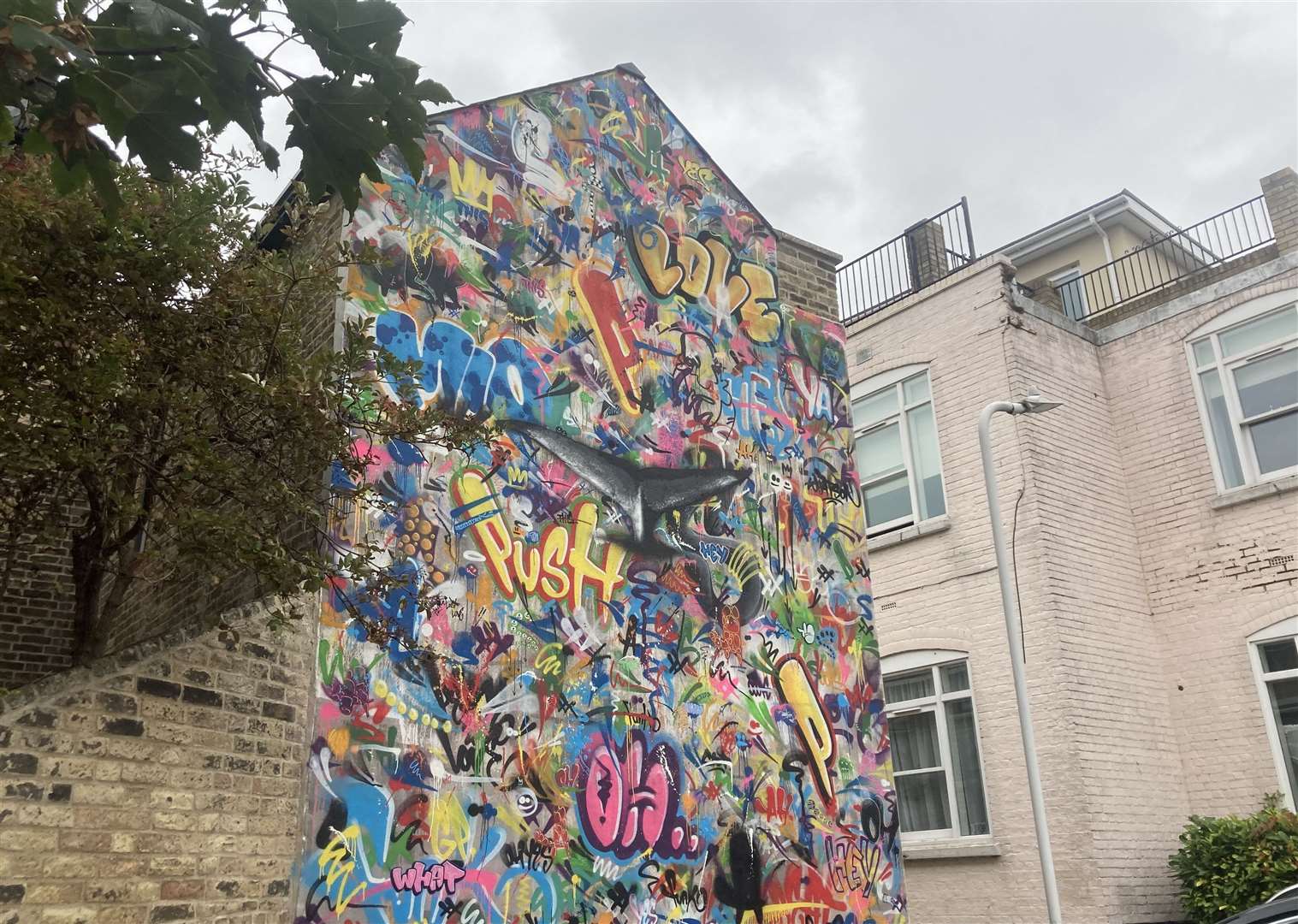 The mural can be found on Caroline Square, Margate. (59762867)