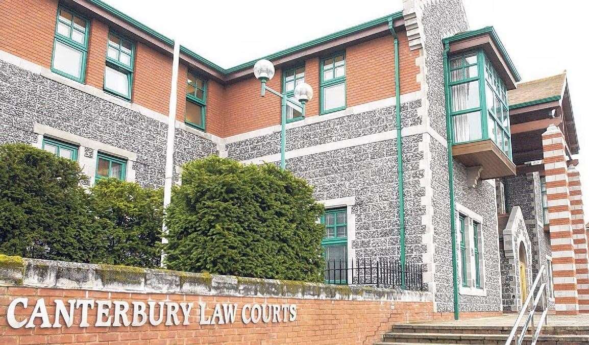Canterbury Crown Court. Stock picture