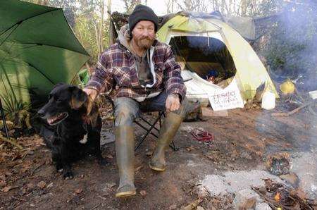 Steve Williamson has lived in the woods for 25 years
