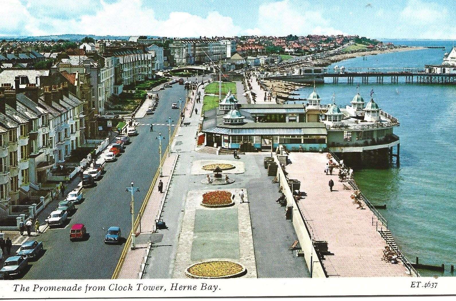 A postcard showing Herne Bay Bandstand in the 1970s. Picture: Herne Bay Historical Society
