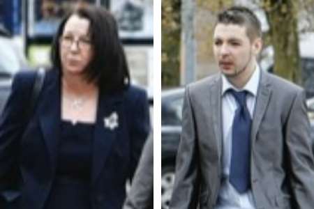 Amanda and Bohdan Crook arrive at Maidstone Crown Court