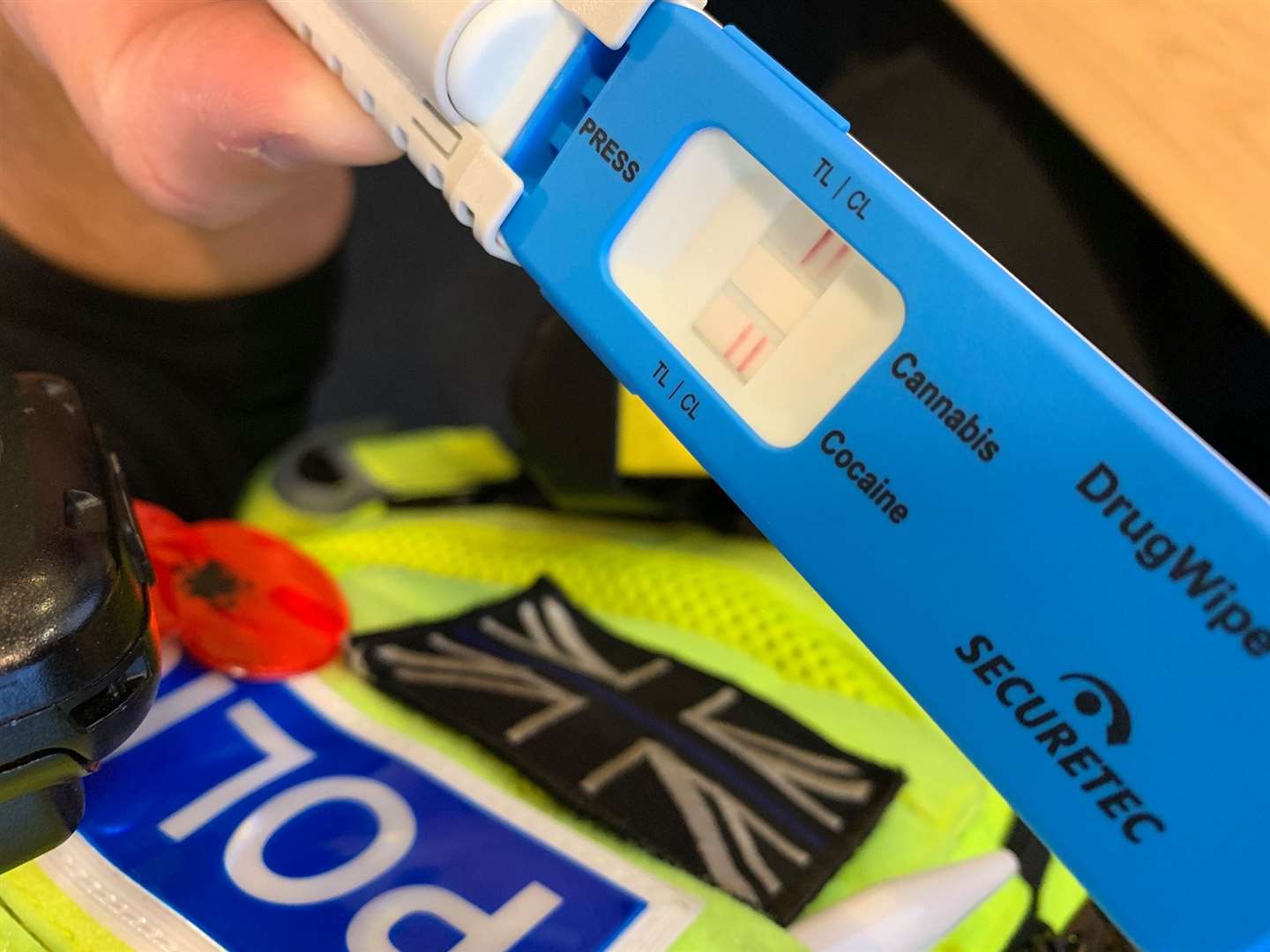 Offices caught drug-drivers across the county