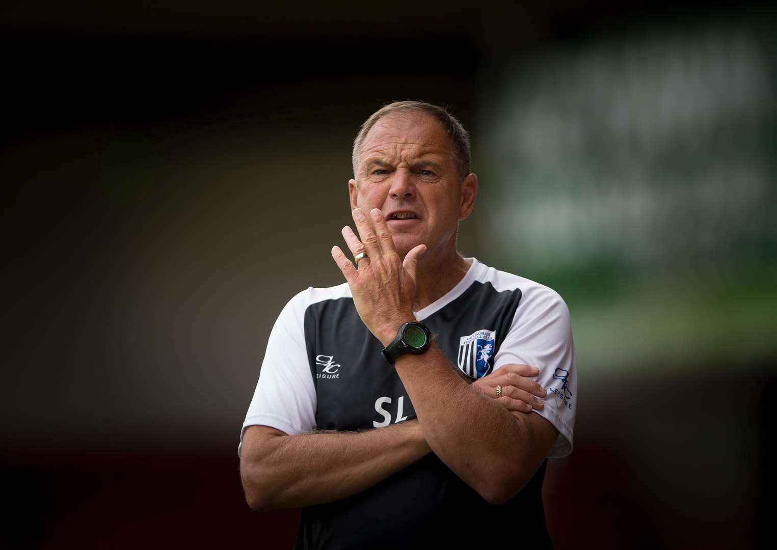 Gillingham manager Steve Lovell. Picture: Ady Kerry